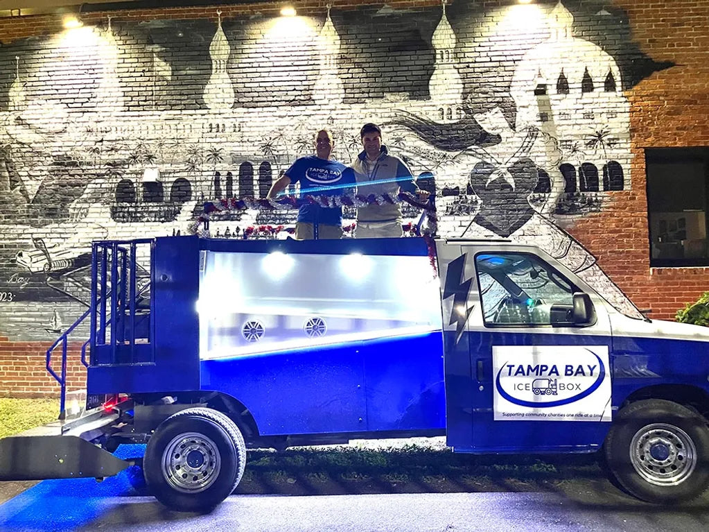 How A Tampa Bay Businessman Is Helping The Community One Zamboni Ride At A Time