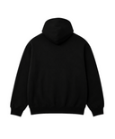 "Essentials Hoodie" - Black/White